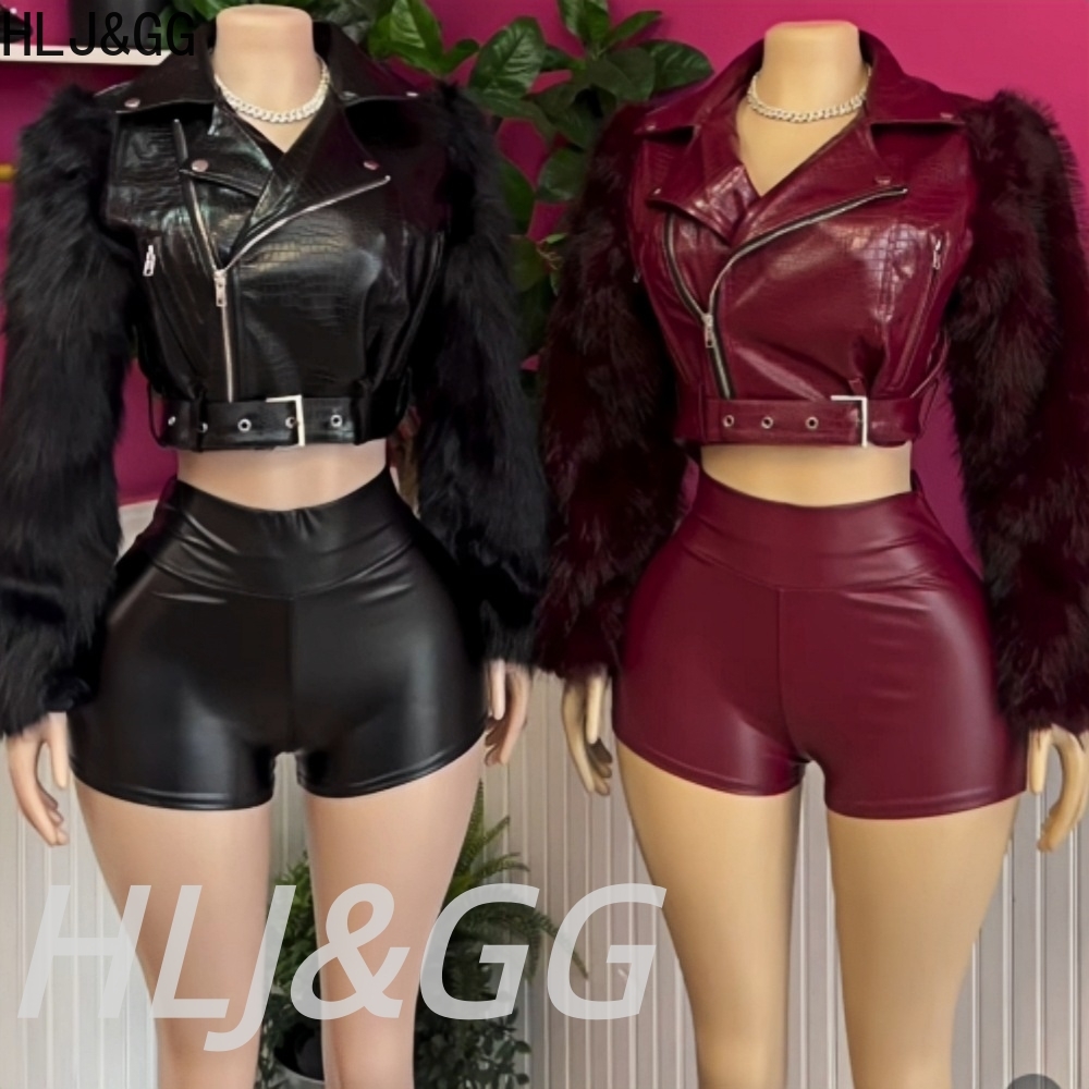 Women'S Fashion Long Coat - HLJ & GG تريند موضة الفراء
