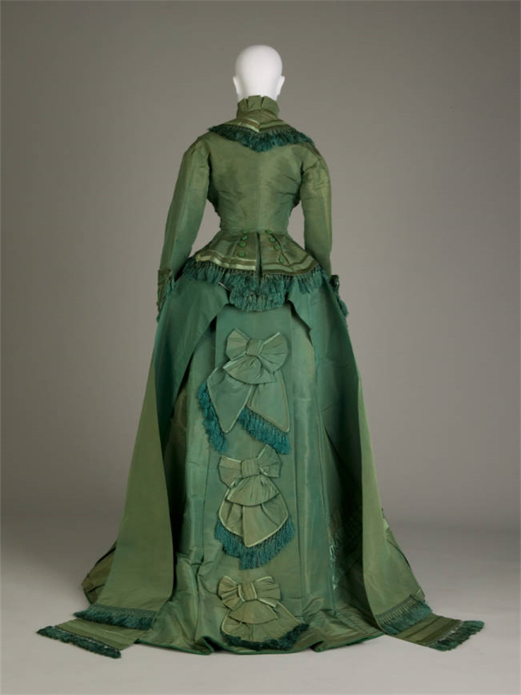 Women'S Fashion Victorian - فستان سهرة أخضر على الطراز الفيكتوري