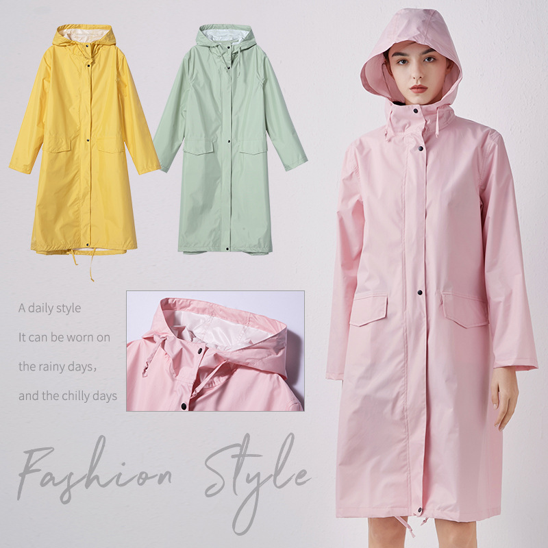 Women'S Fashion Rain Jacket - جديد أزياء المرأة خفيفة الوزن تنفس