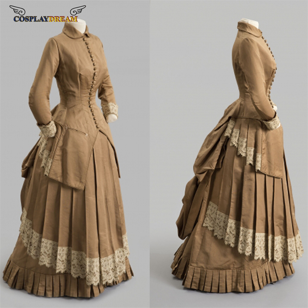 Women'S Fashion Victorian - القرن التاسع عشر فساتين راقية الفيكتوري