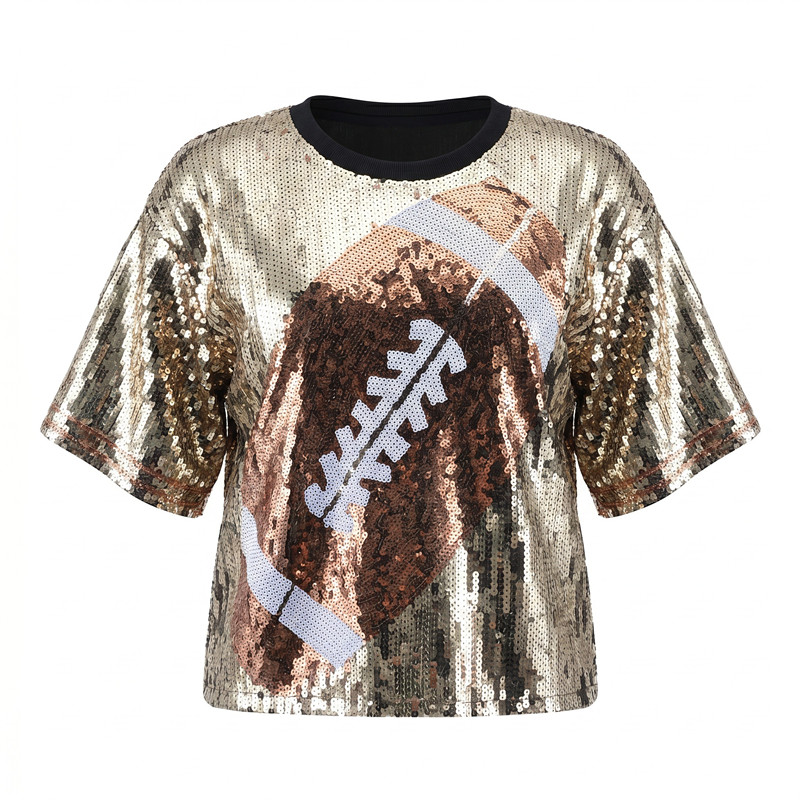 Women'S Fashion Rugby Top - تي شيرت نسائي جديد للصيف بتصميم