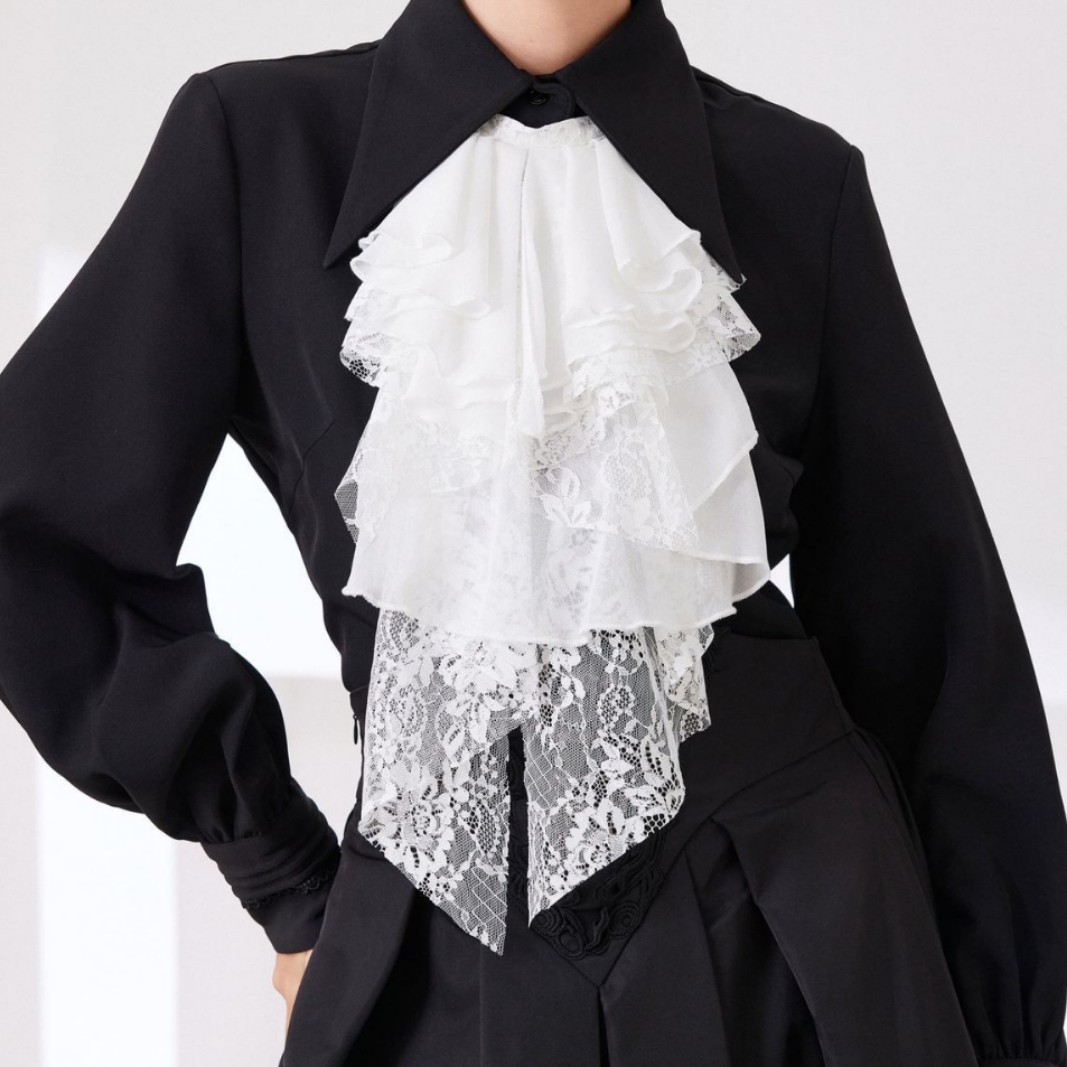 Women'S Fashion Victorian - إكسسوار زي تنكري: ياقة دانتيل قابلة