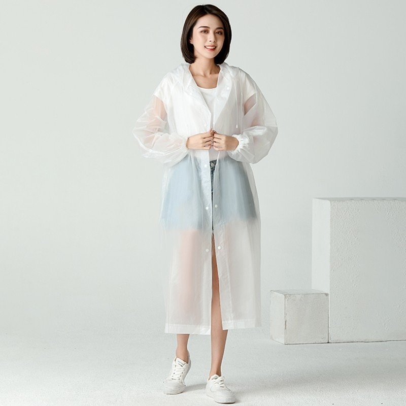 معطف مطر بغطاء للرأس للنساء وا - مراجعة Women'S Fashion Rain Jacket وسعره