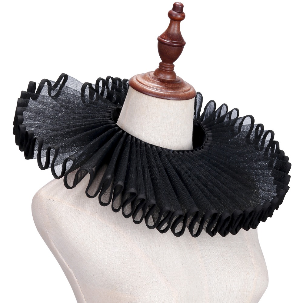 ياقة شكسبير قابلة للفصل مع كشك - مراجعة Women'S Fashion Victorian وسعره