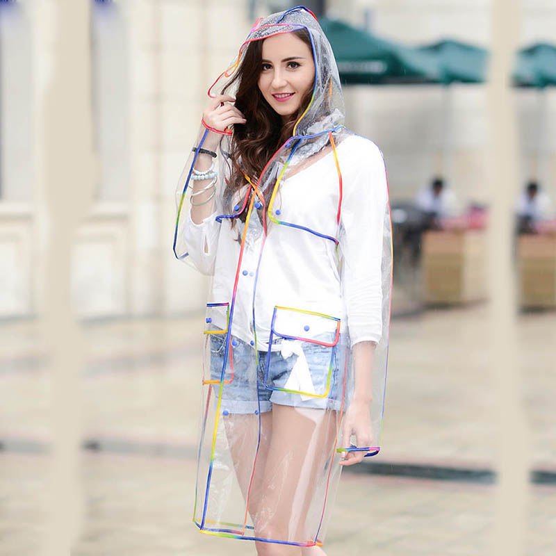 معطف واق من المطر شفاف مقاوم ل - مراجعة Women'S Fashion Rain Jacket وسعره