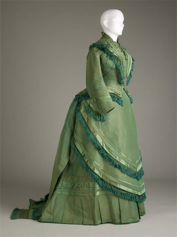 فستان سهرة أخضر على الطراز الف - مراجعة Women'S Fashion Victorian وسعره