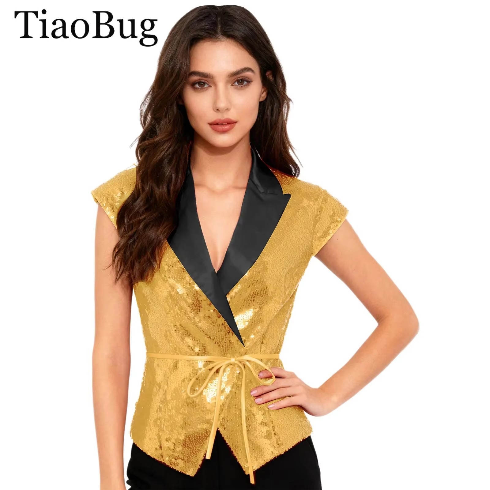 المرأة الترتر سترة الخامس الرق - مراجعة Women'S Fashion Labels وسعره