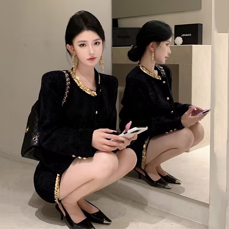 موضة جديدة مطرزة الخريف الشتاء - مراجعة Women'S Fashion Long Coat وسعره