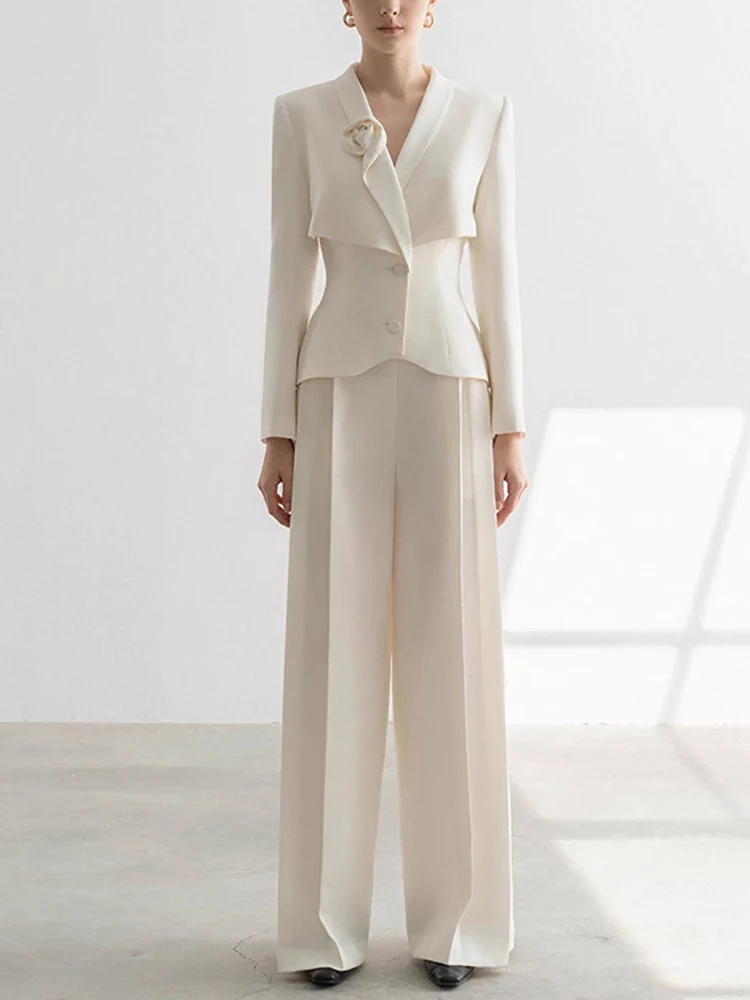 طقم سراويل نسائية مكون من قطعت - مراجعة Women'S Fashion Long Coat وسعره